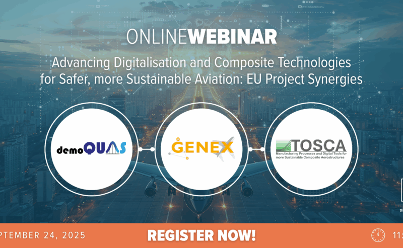 Advancing digitalisation and composite technologies for safer, more sustainable aviation